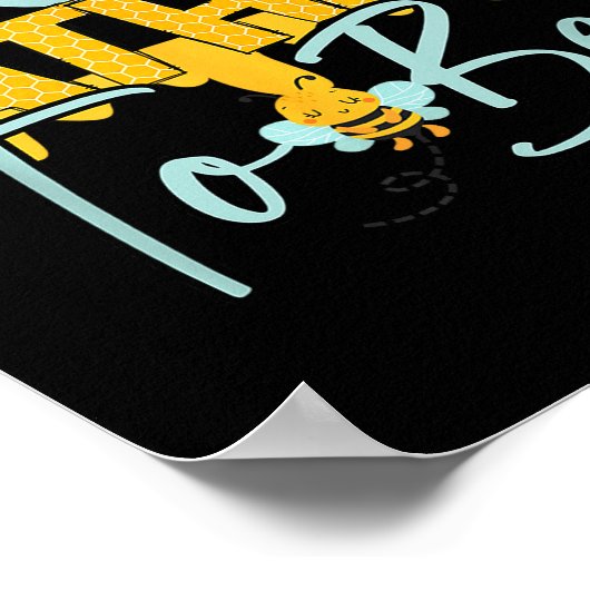 Godfather To Bee Father's Day New God Father Poster (Ecke)