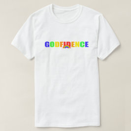 Godfidence Regenbogen-T - Shirt