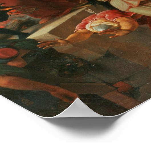 Godfrey de Bouillon, French Crusader Poster (Ecke)