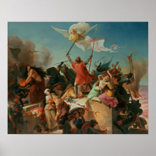 Godfrey de Bouillon, French Crusader Poster