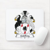 Godfrey-Familienwappen Mousepad (Mit Mouse)