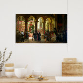 Godfrey of Bouillon Depositing the Trophies Poster (Küche)