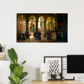 Godfrey of Bouillon Depositing the Trophies Poster (Heimbüro)