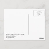 Godfrey von Bouillon Postkarte (Rückseite)