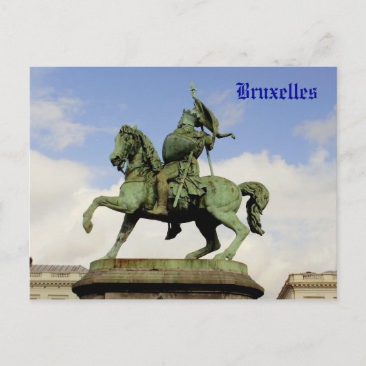 Godfrey von Bouillon Postkarte (Vorderseite)