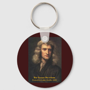 GodfreyKneller-IsaacNewton-1689 Schlüsselanhänger