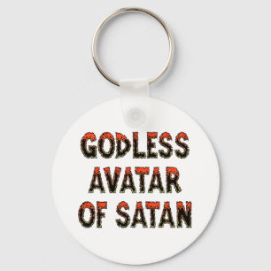 Godless Avatar von Satan Schlüsselanhänger