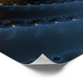 Godless - Fraktal Poster (Ecke)