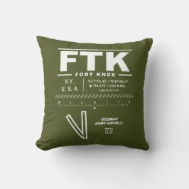 Godman Army Airfield FTK Kissen