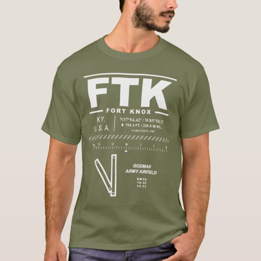 Godman Army Airfield FTK T-Shirt (Vorderseite)