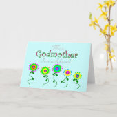 Godmatergeschenke für jeden Anlass Karte (Gelbe Blume)