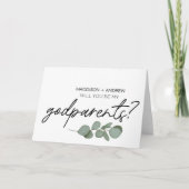 Godmaters Vorschlag wird meine Eltern-Karte sein Karte (Vorderseite)