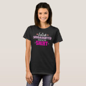 Godmatochter-Sprichwort T-Shirt (Vorne ganz)