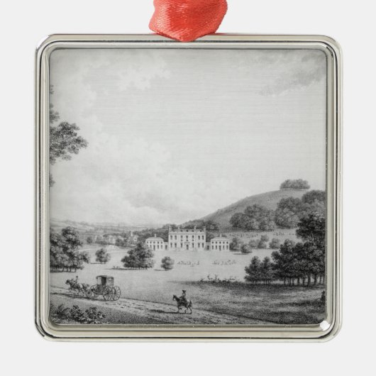 Godmersham Kent Park Silbernes Ornament (Vorne)