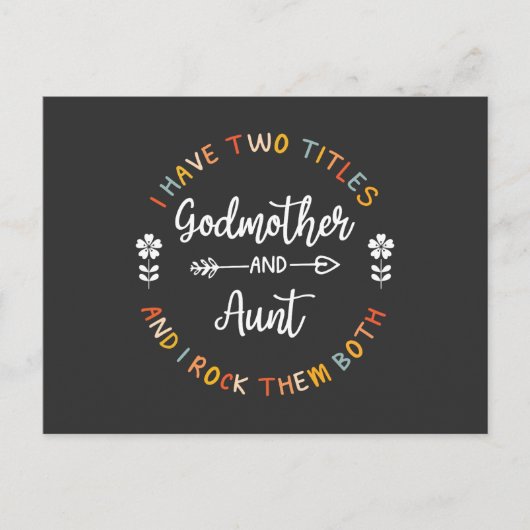 Godmommy Postkarte (Vorderseite)