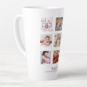 GODMOTHER FOTO COLLAGE Geschenk mit Vers bearbeite Milchtasse (Linke Ecke)