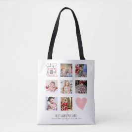 GODMOTHER FOTO COLLAGE Geschenk mit Vers bearbeite Tasche
