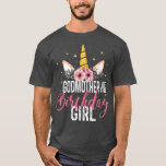 Godmother Of The Birthday Girl Mother Gift Unicorn T-Shirt<br><div class="desc">Godmother Of The Birthday Girl Mother Gift Unicorn Birthday  .</div>