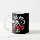 Godmother Of The Two Fast Second Birthday Racing C Kaffeetasse (Links)