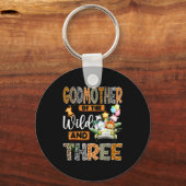 Godmother Of The Wild &amp; Three 3rd Birthday Boy Schlüsselanhänger (Vorderseite)