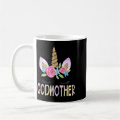 Godmother Unicorn Floral Birthday Girl Family Matc Kaffeetasse (Links)