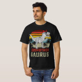 Godmothersaurus T Rex Dinosaur Godmutter Saurus Fa T-Shirt (Vorne ganz)