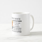 Godmutter Best-Geschenk Kaffeetasse (VorderseiteRechts)