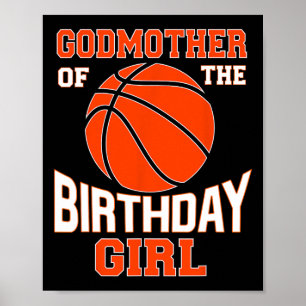 Godmutter Bysketbyll Birthday Girl Family Byller B Poster