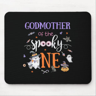 Godmutter der Spooky ein Halloween Ghost 1st Y Mousepad