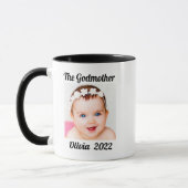 Godmutter des Personalisierten Fotos Godtochter Na Tasse (Links)