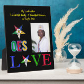 Godmutter Eastern-Star-Foto Fotoplatte (Seite)