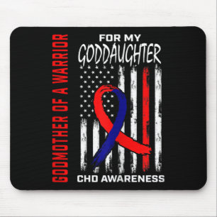 Godmutter eines Kriegers Godtochter Chd Bewusstsei Mousepad