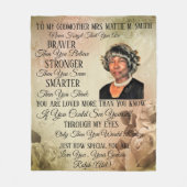 Godmutter Fleece Blanket (Vorderseite)