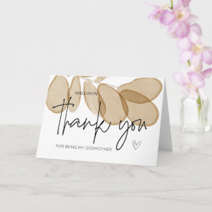 Godmutter Geschenk Danke, dass du mein Pate Ca bis Karte