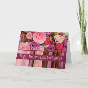 Godmutter Happy Mother's Day Rose Card Karte