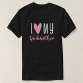 Godmutter I Liebe Meine Mutter T-Shirt (Design vorne)