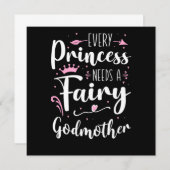 Godmutter Jede Prinzessin braucht eine leidenschaf Einladung (Vorne/Hinten)