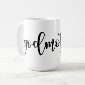 Godmutter mit herzlicher Tasse (Vorderseite Links)