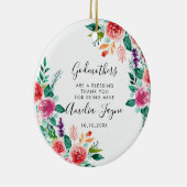 Godmütter sind ein segensreiches Foto Keramik Ornament (Rechts)