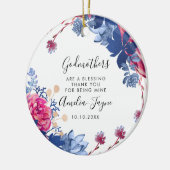 Godmütter sind ein segensreiches Foto Keramik Ornament (Links)