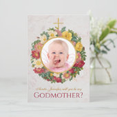 Godmutter Vorschlag Foto Rose schreiben Marbor (Stehend Vorderseite)