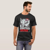 GodmutterSaurus rex Dinosaur Godmutter Saurus Fam T-Shirt (Vorne ganz)