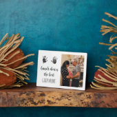 Godparent Handprint Photo  Fotoplatte (Seite)