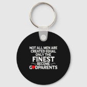 Godparent New First Time Godmother Godfather To Be Schlüsselanhänger (Vorderseite)