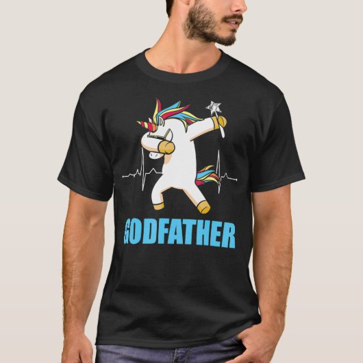 Godparent New First Time Godmutter GodVater Beat T-Shirt (Vorderseite)