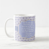 Godparent-Tasse - lila Kaffeetasse (Links)