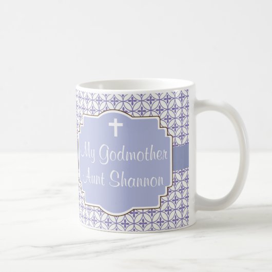 Godparent-Tasse - lila Kaffeetasse (Rechts)