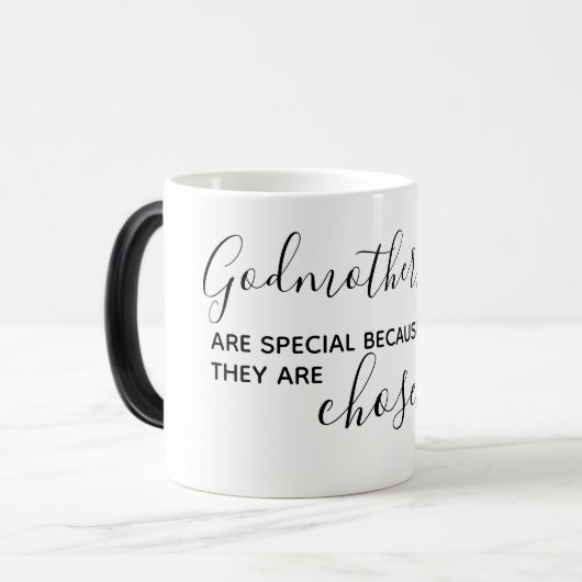 Godparents-Tasse Verwandlungstasse (Vorderseite Links)