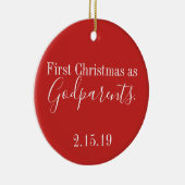 Godparentsverzierung Keramik Ornament (Rechts)