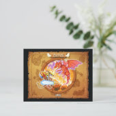 GoDragon Postkarte (Stehend Vorderseite)